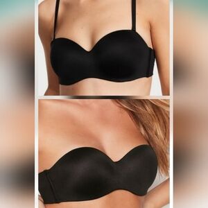 Victoria's Secret Body By Victoria Lined Strapless Multiway Bra New Size 38D